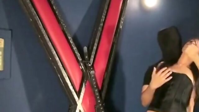 Dumb Domme Scarlet Banks Captured and Bound