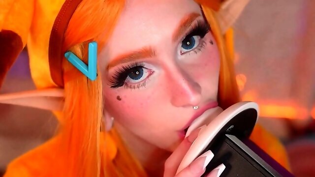 Mewlies ASMR - Tingly Ear Eating and Sensitive Breathing