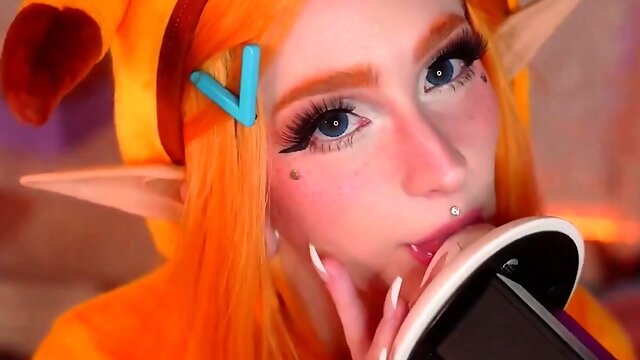 Mewlies ASMR - Tingly Ear Eating and Sensitive Breathing
