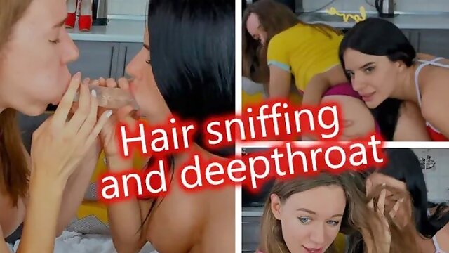 Fetish Hair Sniffing and Deepthroat