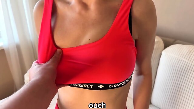 I boldly hooked up with my best friends skinny mom - Russian amateur with subtitles