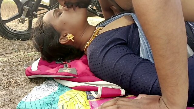 Indian professor Kavita Zawazawi has her way with a college girl in the jungle