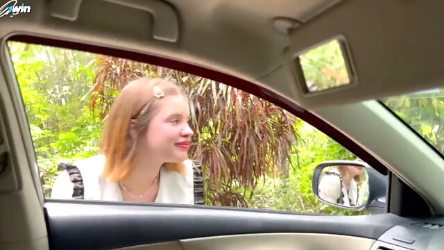 Tramper, Nymphomanin Outdoor, Anhalterin Öffentlich, Im Freien