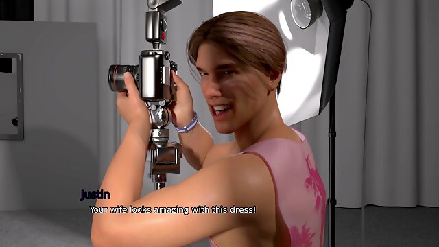 New Neighborhood - V0.4 - Violet Wore Lingerie and Did Sexy Poses