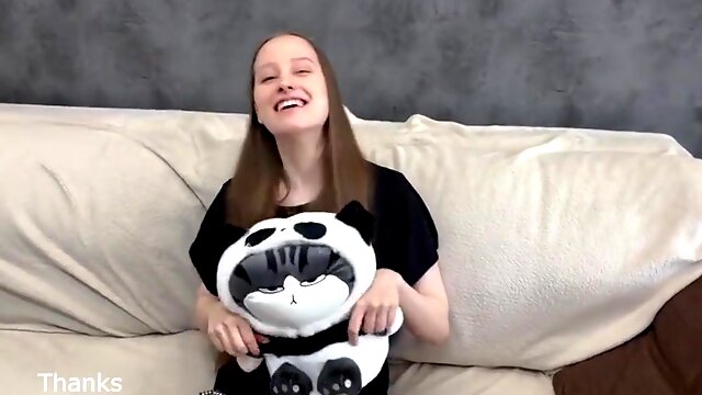 Lapkalu - Powerful Anal, Toy And Butt Plug Are The Best Gift For A Cutie With Big Tits