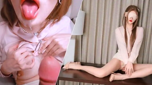 Fetisch, Asiatisch, Sperma Drinnen