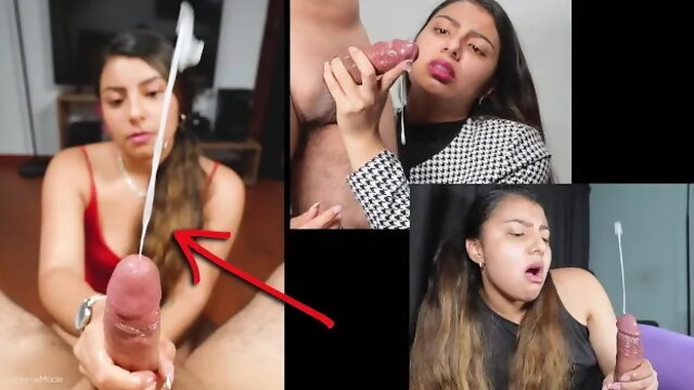 Huge Cumshot Compilation - so Much Cum! What Does He Eat?