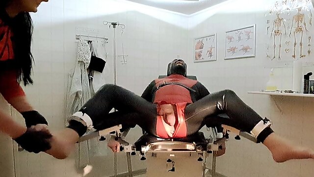 Tickled on the Gynecologicalchair