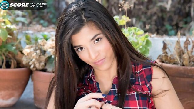 Gabriela Lopezs posing movie by Latina Coochies