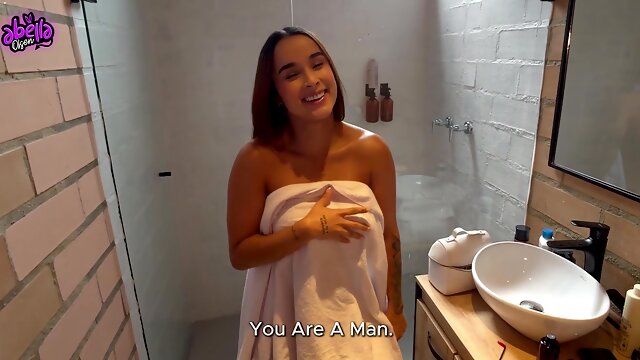 My Stepsister Caught Me Using My Sex Doll! She Was So Horny She Had To Join