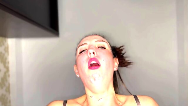Sexy ASMR goddess moans and experiments with breath control techniques
