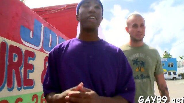 2 homos in red-hot hard-core gig