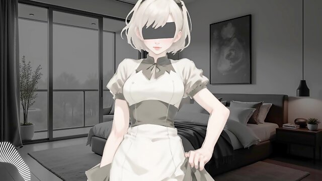 Spanish JOI ASMR with 2B. I need jizm master, use me very stiff sans stopping.