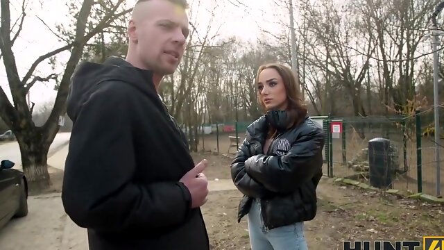 The Brunette Decided To Change Her Boyfriend For Money