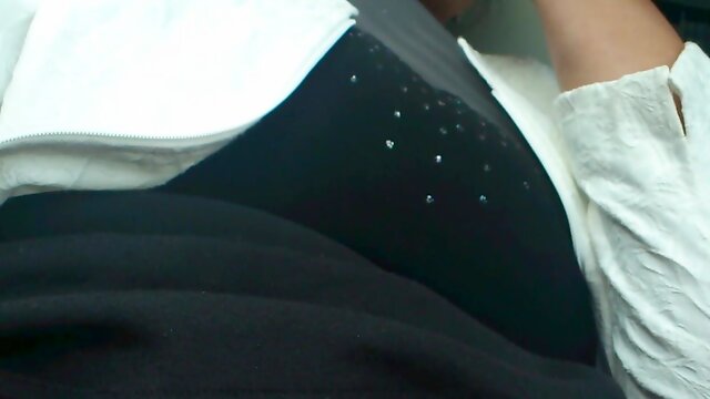 Soaked & Horny - I Finger Myself Hard While My Husband Drives!