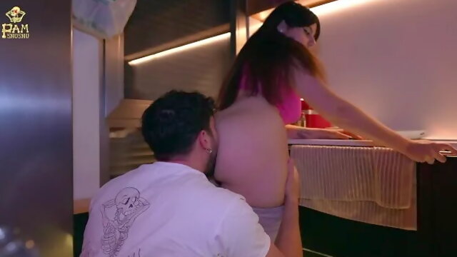 My Stepsis Teases Me in Leggings before Dinner and Ends Up Bouncing with Her ...