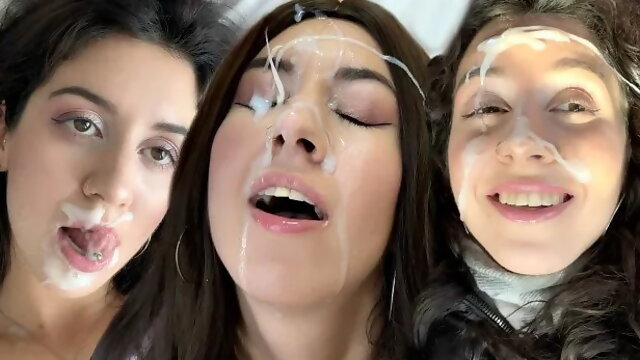 Best Facial Compilation, Cum in Mouth , Cum Swallowing