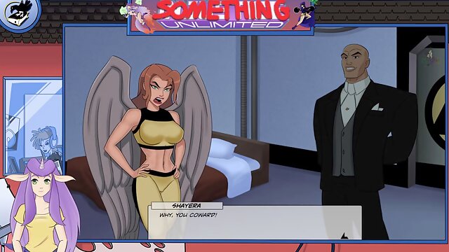 Supergirl powergirl vtuber in hentai action