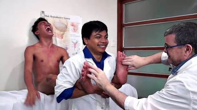 The ultimate tickle boy Jude visits kinky Doctor Tickles for a session of tickle twink therapy. Jude is an adorable cute Asian twink with incredibly ticklish feet.