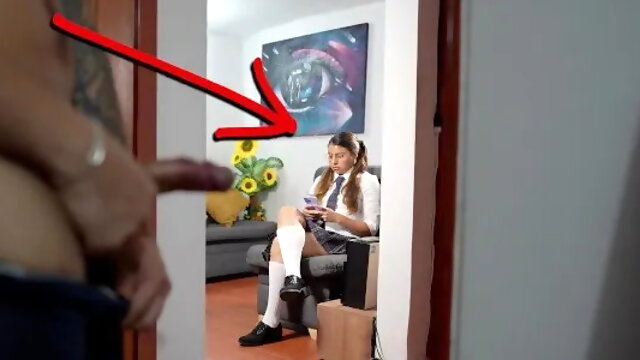 My Stepdaughters Schoolmate Makes Me Horny - (unexpected Ending)