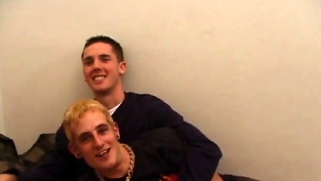 After theyve stripped off their shirts, Torque kisses his way down Lances torso. Lance kneels and Torque cups his balls while sucking his boy cock, which stiffens up pretty fast.