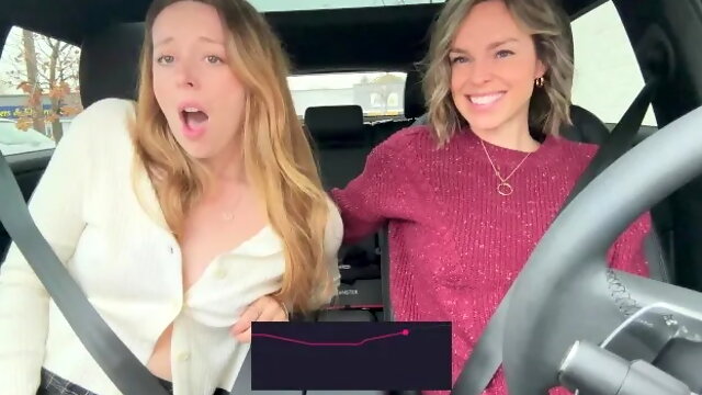 Serenity Cox and Nadia Foxx Take on Another Drive Thru with the Lushs on Ful...