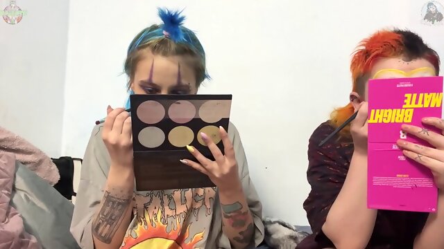 Get ready with me for a clown fetish chat