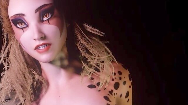 Cheetara Ride Cock with Her Tight Pussy Thundercats