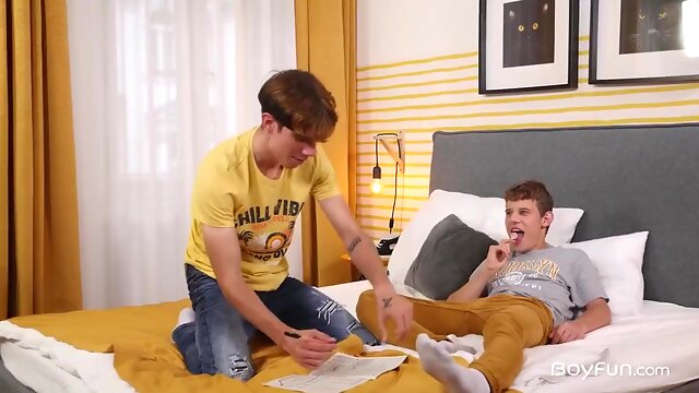 Ollie Barn And Vincent Castle - Fabulous Adult Movie Homo Hd Hot Will Enslaves Your Mind