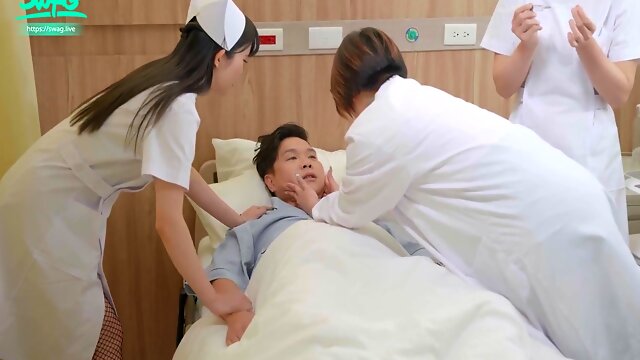 The Female Doctors Creampie Clinic: Special Semen Extraction Procedure For Patients