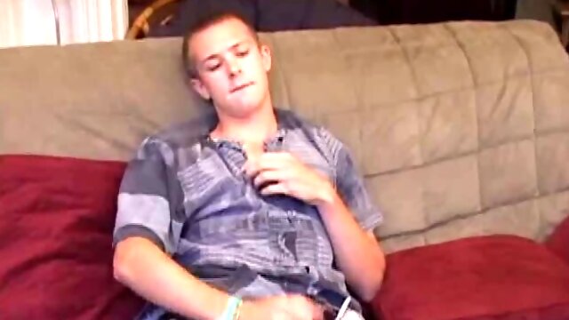 First thing to do is get naked, second thing to do is work up a boner and stroke out a load. Totally focused on the camera, Tommy Nolan is verbal as he does a little self-sucking, and then pumps a huge nut onto his face.