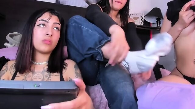 Jana Cova and Carmen Lesbian Foot Fetish