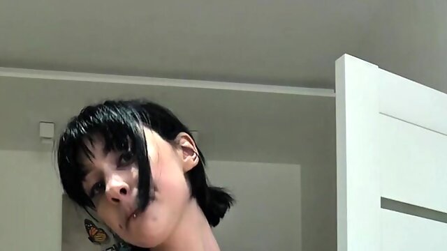 Hot Step Sister Dancing Striptease for Her Step-brother!