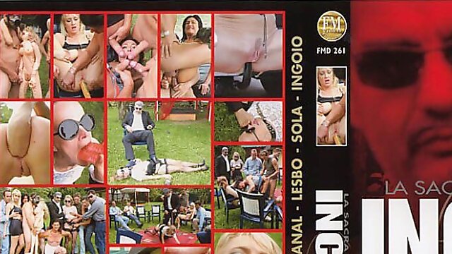 Italienische Swinger, Vintage Italian Group Anal