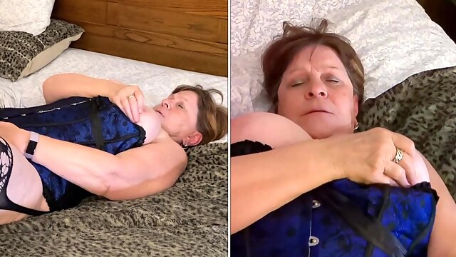 Granny Carmen Angel S Magical Dildo Fuck & Orgasms
