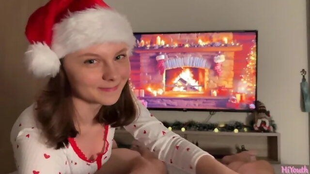 Gentle New Years Blowjob and Sex. Happy New Year Everyone