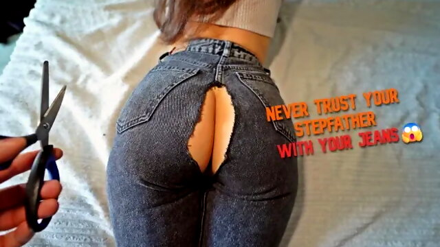 Sly Stepfather Always Knows how to Help His Naive Stepdaughter