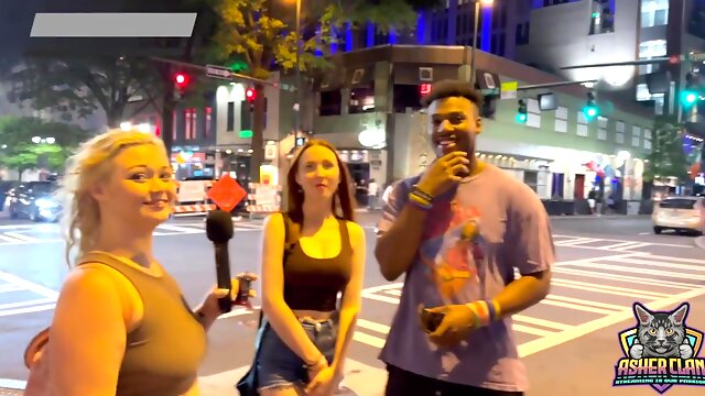Asherclan Street Interviews Charlotte - Ava Rose And Charlotte Rose