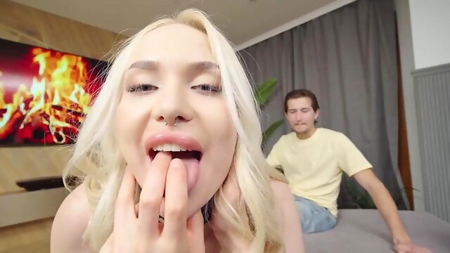 SWAP4K. Vera Jarw and Veronica Leal played kinky game and shared a huge cock on the couch