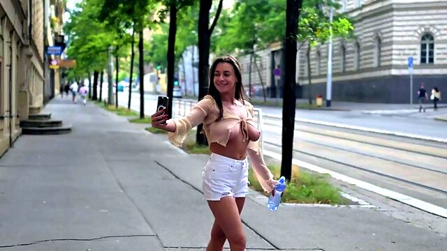 Beautiful blonde babe franziska facella solo masturbation