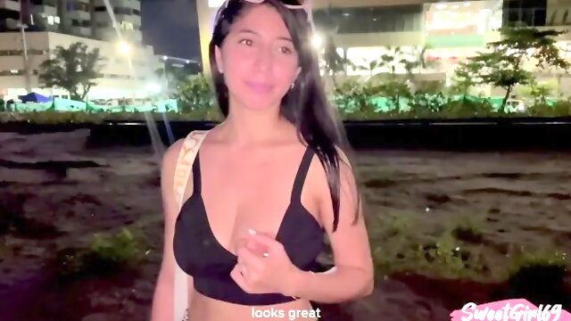 I Found This Busty Colombian Whore and I Left Her Vagina Full of Milk