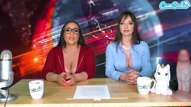 Camsoda - Two Big Titted Hot MILFS Have Multiple Orgasms On Sybian