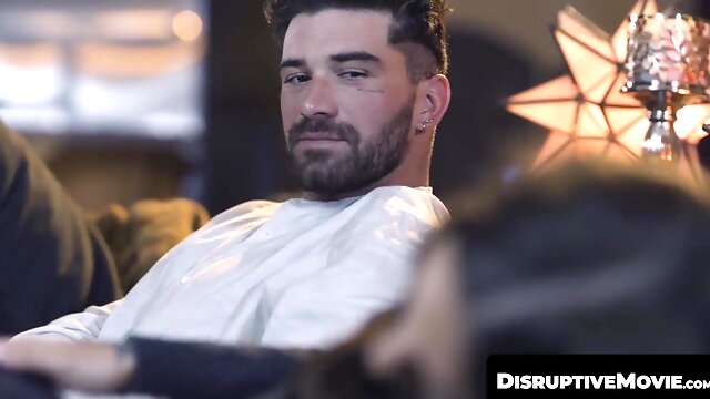 DisruptiveMovie.com - Chris Damned seduces Ryan Jordan for intense gay anal action