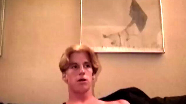 In this video we are treated to straight buddies jacking off side-by-side.  Junior, now 20, has done a few solo jerk off scenes for Auntie Bob.