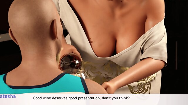 Natasha Naughty Wife by Archimedescompany - Hotwife Seducing the Horny Old Neighbor 10