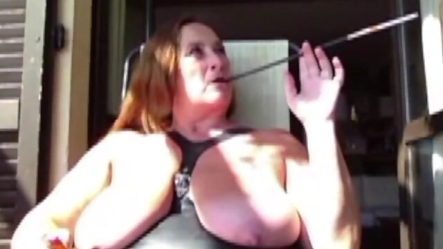Augusta - Day and Night in bondage for a slut slave