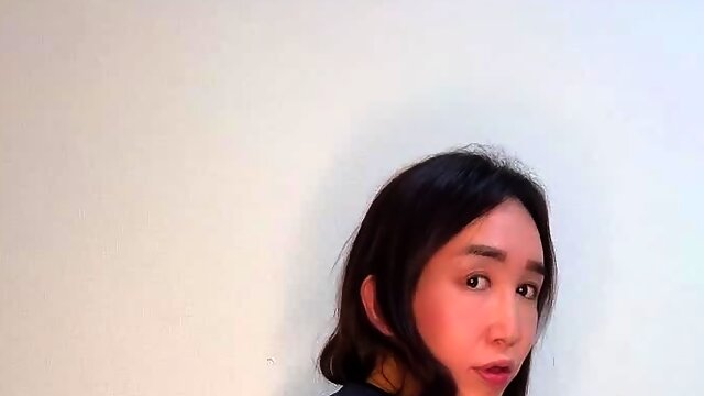 Masturbation And Cum Solo, Ladyboy, Shemale, Asian