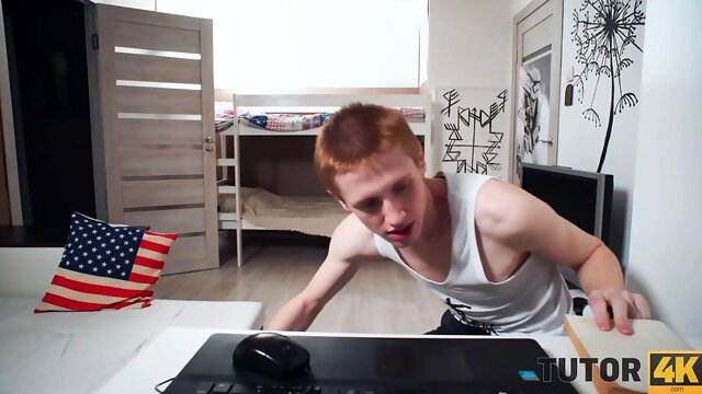 Tutor4k. after simulating heart fellow gets access to schoolteachers pussy