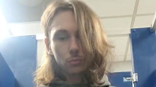 Shemale Caught Jerking, Public