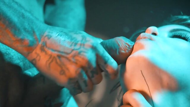 Anal-loving bitch Eden Ivy gets roughly fucked in MMF threesome